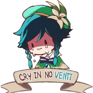 😭 emoji Venti by @ChunchunMarco Telegram sticker 19 of 86