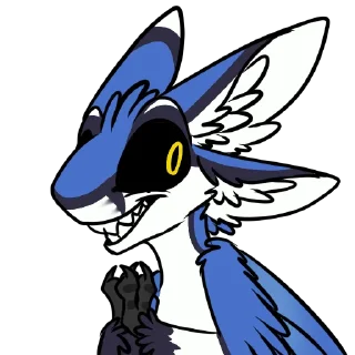 😈 emoji Ears Plenty, Head Empty Telegram sticker 9 of 92