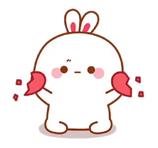 💔 emoji Lovely Tuji @Stickersnew Telegram sticker 14 of 50