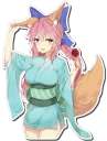 🙃 emoji Tamamo No Mae [รקร] Telegram sticker 19 of 120