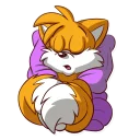 😴 emoji Telegram Tails Telegram sticker 9 of 16