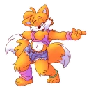 💋 emoji Telegram Tails Telegram sticker 15 of 16