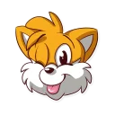 😜 emoji Telegram Tails Telegram sticker 2 of 16