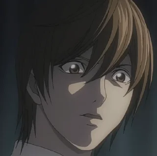 ♟ emoji Yagami light Telegram sticker 8 of 120