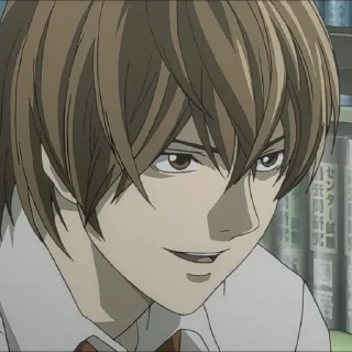♟ emoji Yagami light Telegram sticker 20 of 120