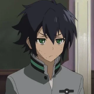 🥴 emoji ♡owari no seraph @stickerspackanime Telegram sticker 8 of 120