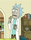 Sticker from rick and morty