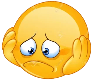 😔 emoji type shit Telegram sticker 19 of 49