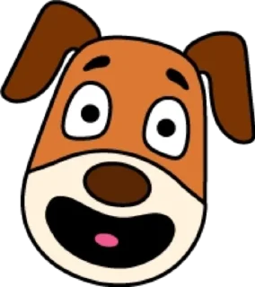 😳 emoji Собака @modnyashki_vip Telegram sticker 14 of 25