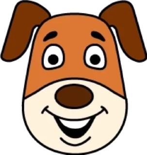 😀 emoji Собака @modnyashki_vip Telegram sticker 6 of 25