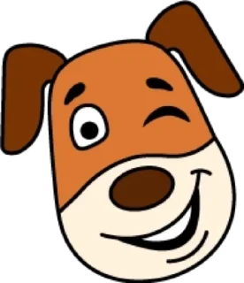 😉 emoji Собака @modnyashki_vip Telegram sticker 7 of 25