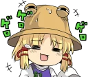 😂 emoji Suwako Moriya Pack - @bourros Telegram sticker 7 of 25