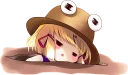 😓 emoji Suwako Moriya Pack - @bourros Telegram sticker 10 of 25