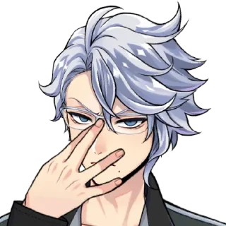 😡 emoji Azul Telegram sticker 15 of 20