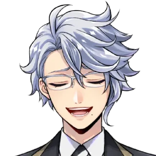 😌 emoji Azul Telegram sticker 8 of 20