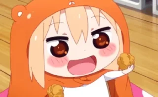 🤗 emoji Anime @stickerowo @goats_meme Telegram sticker 15 of 50