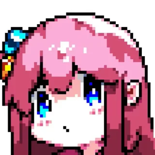 Sticker from anime @stickerowo @goats_meme