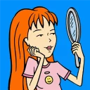😐 emoji Daria Telegram sticker 20 of 47