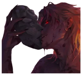 💋 emoji DIO Telegram sticker 11 of 54
