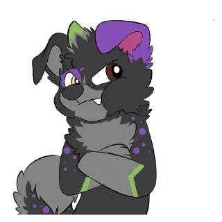 😠 emoji Luka Telegram sticker 11 of 78
