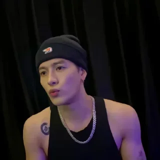 😘 emoji 💙 @jackson_wang7 💜 Telegram sticker 8 of 30