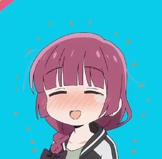 🎀 emoji Bocchi the Rock⁴ | @Onishiki @Asaal Telegram sticker 21 of 46
