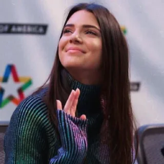 💧 emoji - Kendall Jenner | @Its_ArTina 💧 Telegram sticker 10 of 120