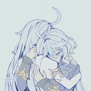 Sticker from ⌜ Furina 💧 ⌟  ᨒ @KurumiFan ⛩️