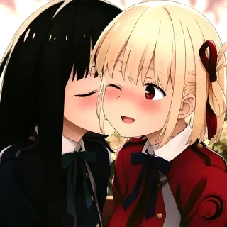 💛 emoji 💛💜| Chisato & Takina @KurumiFan ⛩️ Telegram sticker 17 of 120