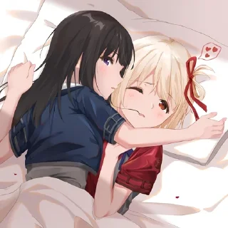 💛 emoji 💛💜| Chisato & Takina @KurumiFan ⛩️ Telegram sticker 10 of 120