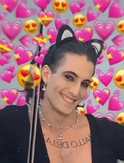 🥰 emoji Måneskin Telegram sticker 7 of 36