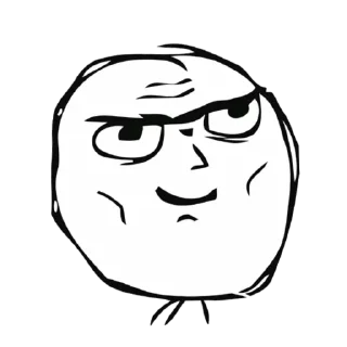 😀 emoji Old meme - @Gatta_Strafatta Telegram sticker 9 of 53
