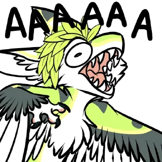 Sticker from Finn The Avali