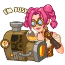 🤔 emoji Юлия @Stickersnew Telegram sticker 16 of 26