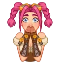 😱 emoji Юлия @Stickersnew Telegram sticker 8 of 26