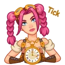 ⏱ emoji Юлия @Stickersnew Telegram sticker 21 of 26