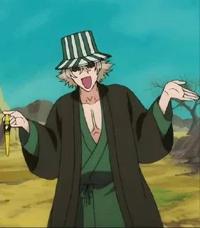 ✨ emoji @velvilynn -urahara kisuke Telegram sticker 11 of 34