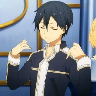 ⚔ emoji Kirito Telegram sticker 11 of 20