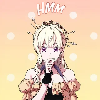 🤔 emoji 💜Libertia @Lindadotwav Telegram sticker 20 of 75