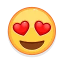 😍 emoji Love @Stickersnew Telegram sticker 14 of 44