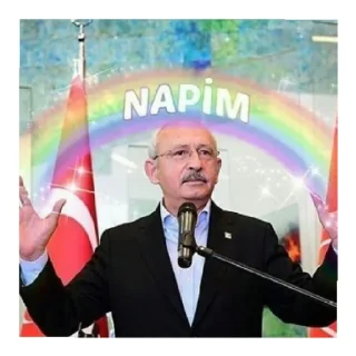 😄 emoji Kılıçdaroğlu Paketi Telegram sticker 6 of 7