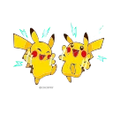 💃 emoji Pikachu😊- @MochaStickers Telegram sticker 6 of 10