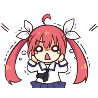 😱 emoji DATE A LIVE @Nekostickerss Telegram sticker 9 of 41