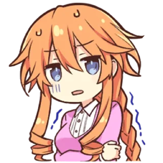 😨 emoji DATE A LIVE @Nekostickerss Telegram sticker 19 of 41