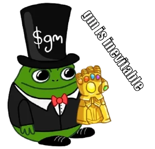 Sticker from $GM