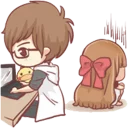 🙁 emoji Centilia & Raei-Couples Telegram sticker 8 of 41