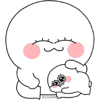 🤗 emoji Donggeuri- @MochaStickers Telegram sticker 16 of 96