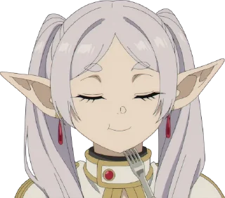 😋 emoji Sousou no Frieren | @StickersOfAstora Telegram sticker 19 of 50