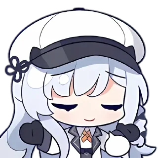 👐 emoji 米汀Nagisa直播间表情 Telegram sticker 24 of 30