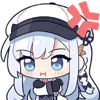 😡 emoji 米汀Nagisa直播间表情 Telegram sticker 22 of 30